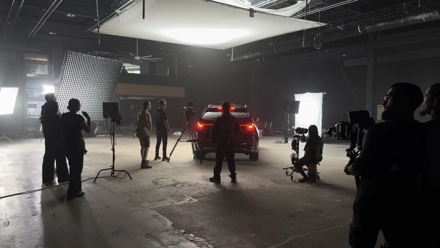 Demo Room production visual